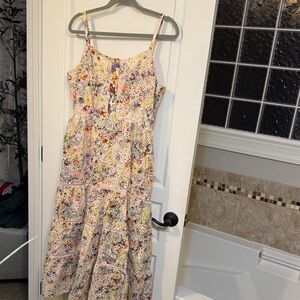 Evereve Multicolor Floral Maxi Dress